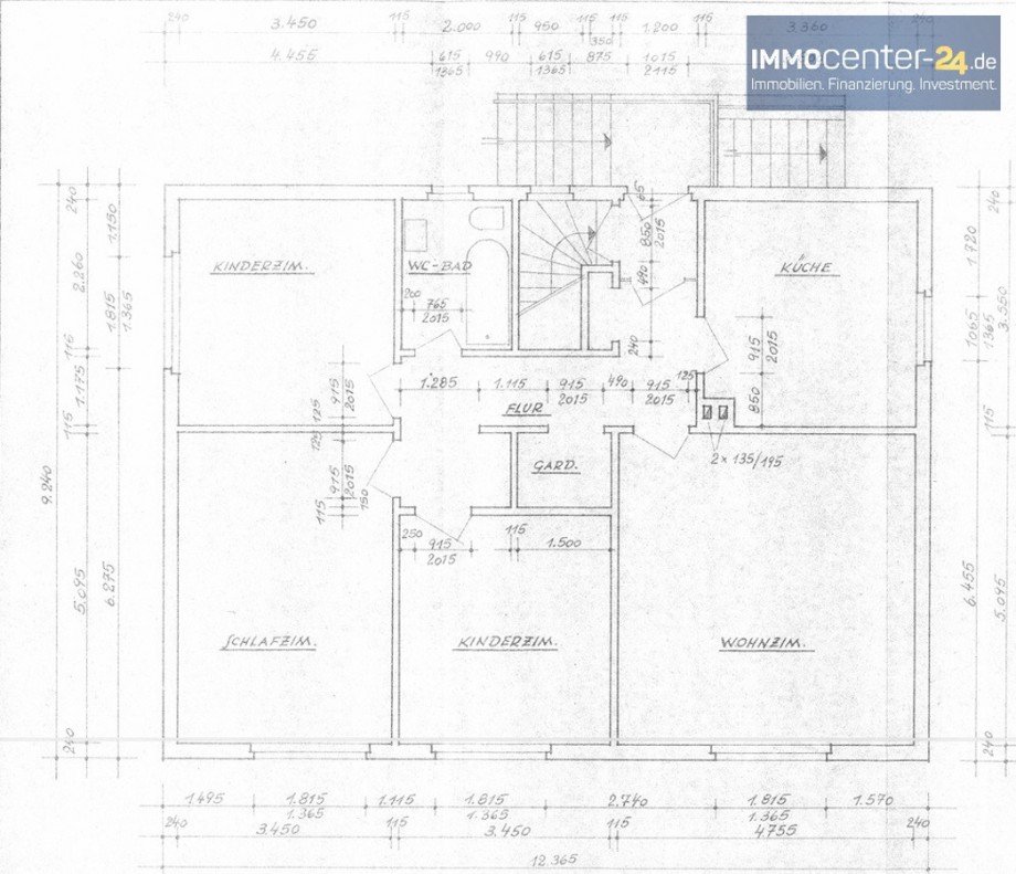 Grundriss Immobilie 1, Erdgescho� Einfamilienhaus Nadrense