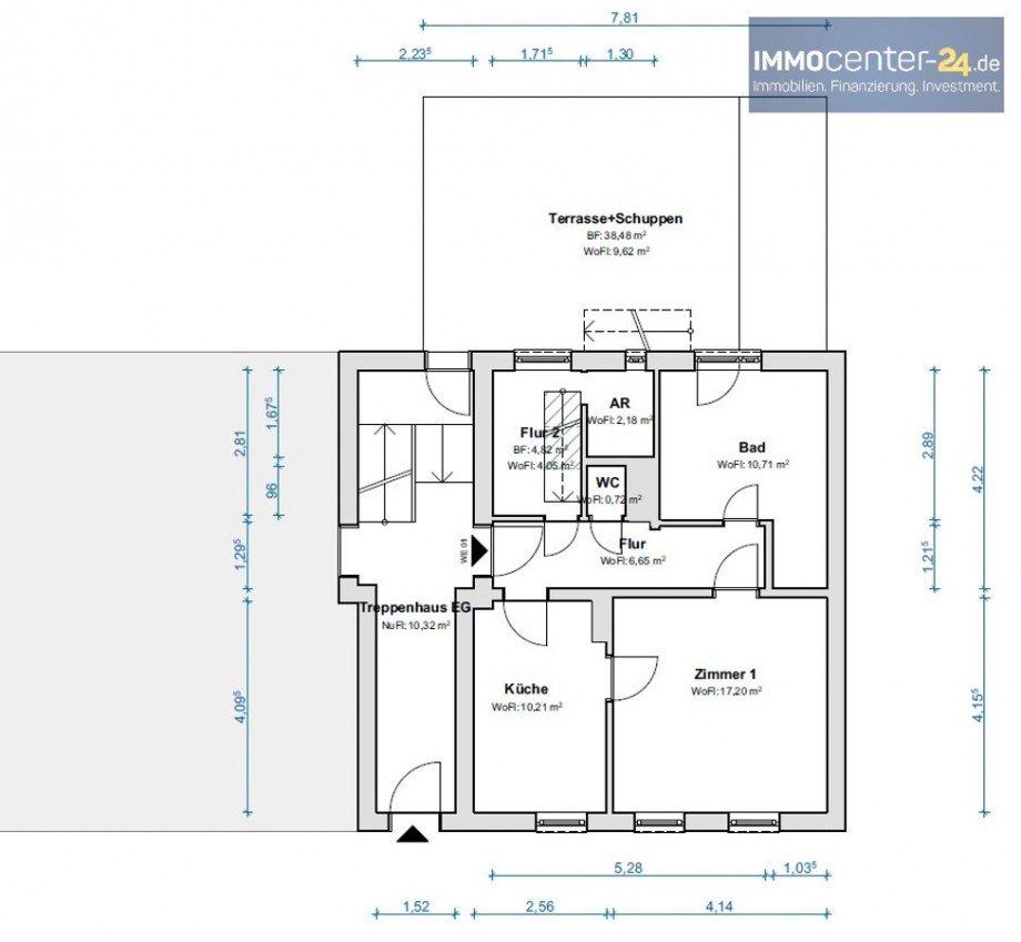 EG Reihenmittelhaus Schwedt/O.