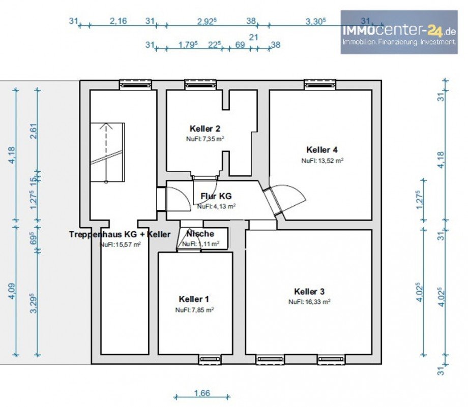 Keller Reihenmittelhaus Schwedt/O.