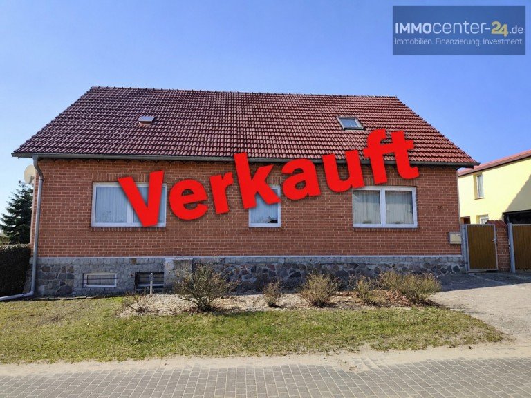 Verkauftschild Gerswalde Einfamilienhaus verkauft! - Einfamilienhaus in Gerswalde, gro�es Grundst�ck